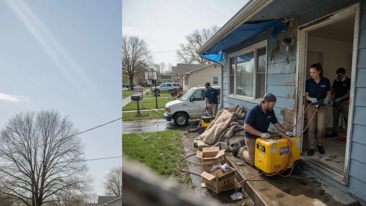 Basement Flood Cleanup in Brooks, MN near me
